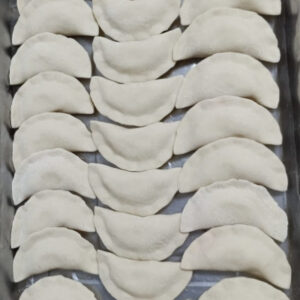 Вареники с грибами и луком